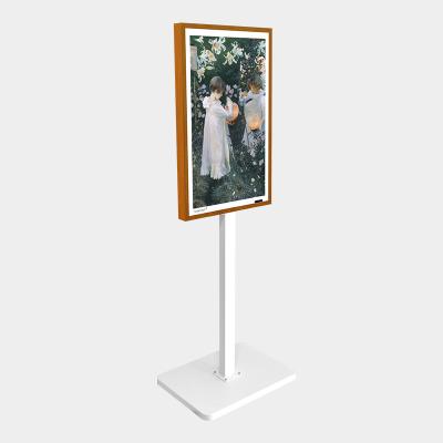 China 32 inch smart digital wifi wifi connected IOS digital android gallery picture frame digital photo frame video for sale