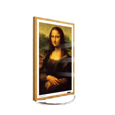 China Large Size LCD Electronic Full Art Wifi Digital Photo Frame With Remote Control Functions for sale