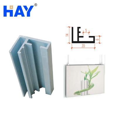 China Decorations 20mm Aluminum Frame Extrusion For Picture 	Aluminum Extrusion Frame for sale