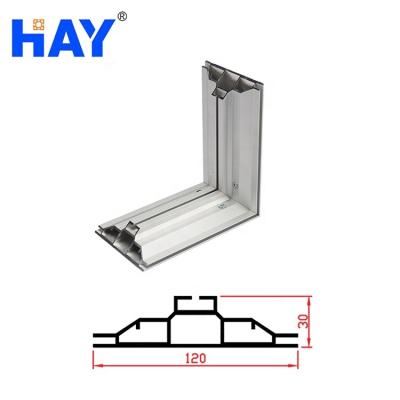 China Easy To Install And Customize Frameless Aluminum Trade Show Seg Frame For Fabric Light Box for sale