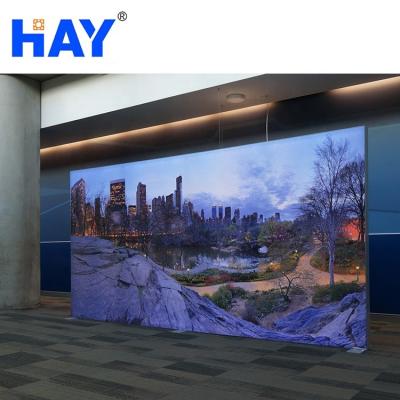 China Elegant Appearance Modular Free Standing Trade Show Lightbox Backlit Exhibit Display for sale