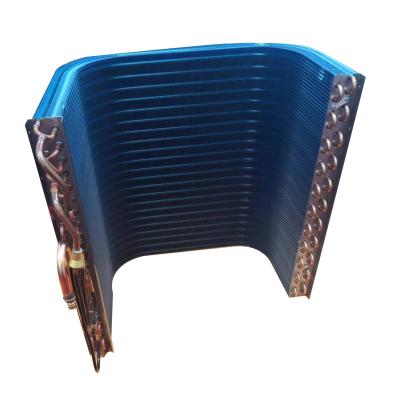 China Refrigeration Parts Copper Tube Condenser Finned Coil For Air Conditioner for sale