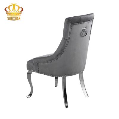 China Wholesale Modern Luxury Modern Dining Chair Velvet Outdoor Dining Chairs Set For Restaurant for sale