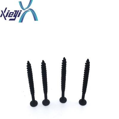 China Carbon Steel Black Phosphated Drywall Screws Bugle Head Gypsum Sheetrock Drywall Screws for sale