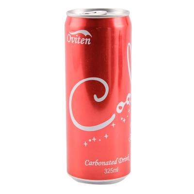 China Low Fat Soft Drink Wholesale Supplier Canned Brands Delicious Bulk Cola Carbon Fizzy Drink for sale