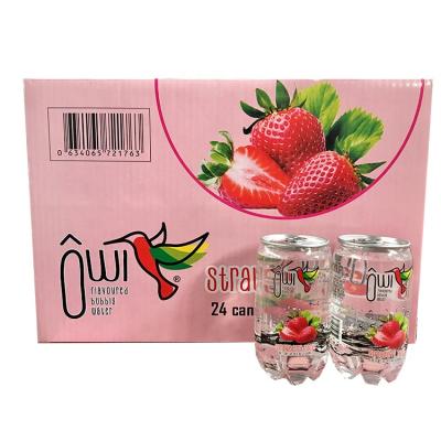 China Low Fat 350ml Canned Brand Fruit Flavor Carbonated Soft Drinks for sale