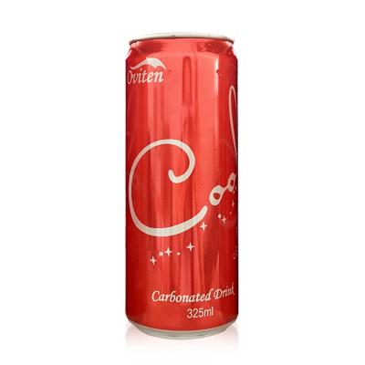 China Wholesale Canned Low Fat Soft Drink To Quench Thirst Cola Sparkling Fizzy Drink for sale