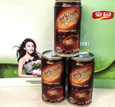 China Factory Price 180ml*24cans High Quality Soft Drinks Supplier Natural Coffee Drinks Can Coffee for sale