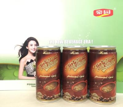 China 2022 normal new private label coffee drink 175ml canned milk coffee drink factory direct sales for sale