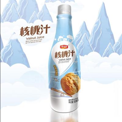 China Custom Accept Bottle 500ml Health Protein Walnut Nut Milk Drink Flavored Walnut Milk Plant Protein Drinks for sale