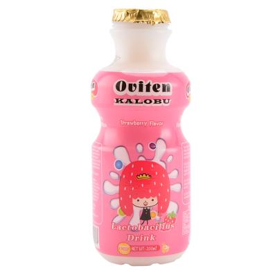 China Plastic Bottled Nutrition Milk Drink Strawberry Flavor Lactic Acid Bacteria Soft Drink ZYNO.1250 for sale