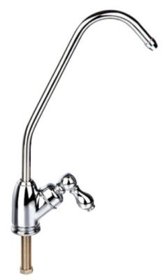 China Stainless Steel Single Handle Gooseneck Kitchen Faucet For Water Filter System for sale