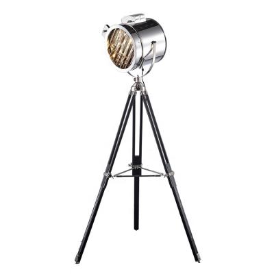 China The Other Wind Modern Nordic Industrial Spotlight Sofa Creative Stage Living Room Desk Panel Tripod Floor Lamp CZ2835 for sale