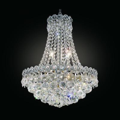 China Empire Pendant Hanging Light Traditional/Modern Crystal Chandelier Lighting Basket Crystal Chandelier for Hotel Restaurant Home Decoration CZ6508 for sale