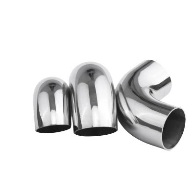 China Exhaust Pipe 316 L/304 Corrosion And High Temperature Resistance Stainless Steel Butt-Welding Elbows 90 Degree 50mm for sale