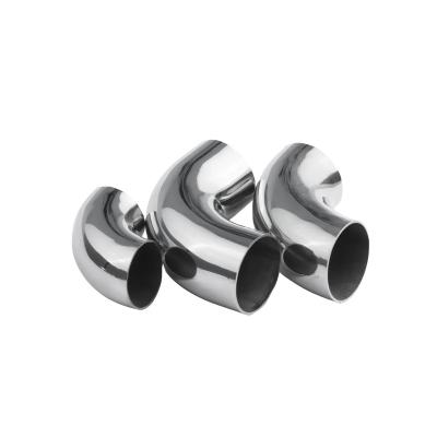 China Exhaust Pipe Customizable Stainless Steel Cast Seamless Welding Pipe Fittings Low Price Welding Elbow For Construction for sale