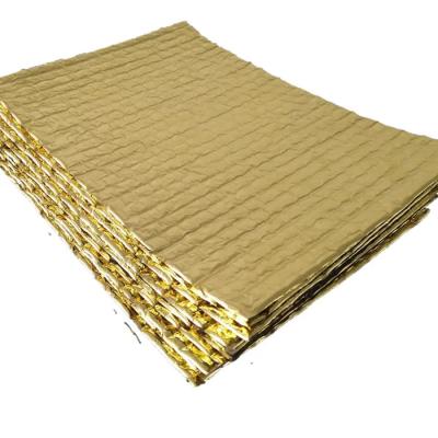 China Gold Lightweight Aluminum Foil Bubble Heat Insulation  4-30mm for sale