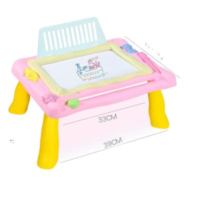 China Magnetic Early Education Drawing Board Toddler Toys for Boys Girls Erasable Doodle Board for Kids Colorful Education Sketch Doodle Pad Etching for sale