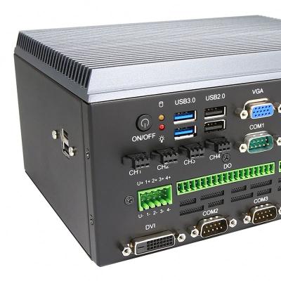 China Cheap Ennoconn CES-E720-W650 Model I5-7200U CPU 4G Ram 256GSSD Fanless Computer PC 205 (L) x 155 (W) x 104 (H) mm for sale