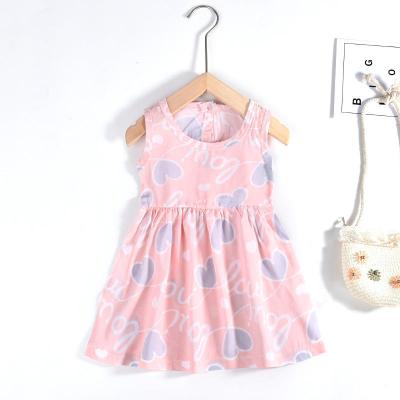 China Washable Factory Sale VariousFlower Girls Dress with Floral Print Wear Vendor Designers Summer Custom Wholesale Big Kids for sale