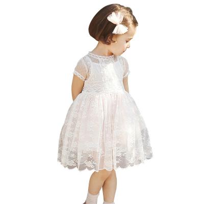 China Washable Girl gauze dress lace princess skirt summer dress pompous skirt little girl children clothing girls for sale