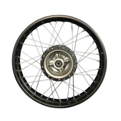 China ADC12 China Factory Aluminum Alloy Front Rear Motorcycle Wheel Rims for sale