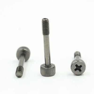 China Pan Yuhuang Customized Knurled Head Threaded Captive Panel Screw for sale