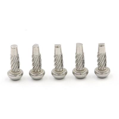 China Low Price Customized Stainless Steel Nickel Plated Copper Aluminum Half 8mm Round Pan Head Rivets for sale