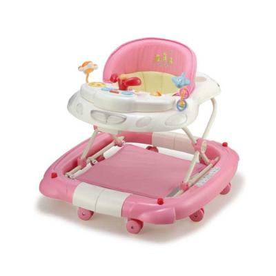 China Hot Sale Aluminum Alloy/PP Walker For Baby Walker Kids Active Learning Single Baby Walker for sale