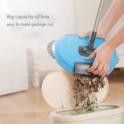 China Sustainable Small Noise Integrated Cleaning Trash Chute Broom Floor Road Sweepers for sale