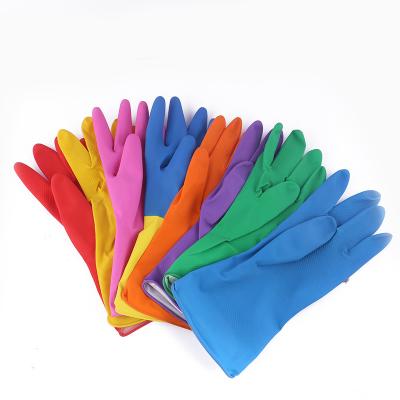 China natural latex household gloves liquids proof hand protection equipment for sale