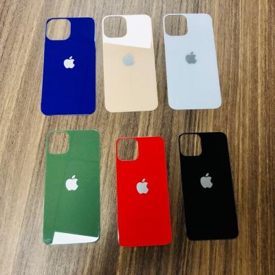 China Anti-fingerprint Back Cover Colorful Tempered Glass For iPhone 11/12/13 For iPhone X/XS/XS Max Cell Phone Protector for sale