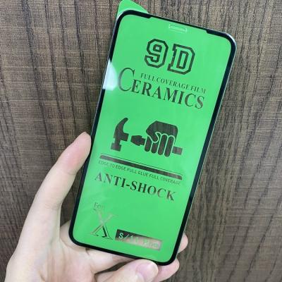 China hot selling Anti-fingerprint full cover 9D ceramic film for INFINIX X682/X682B/X682C for INFINIX hot 7/hot 8/hot 9 screen protector for sale