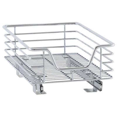 China Modern Bases C1217-1 Household Glidez Sliding Shelf Chrome Pull Out Organizer Cabinet 11.5-Inch Wide 4 1/2-Inch by 17 3/4-Inch for sale