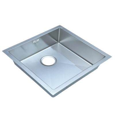 China Best Stainless Steel Casting Kitchen Sinks Handmade Without Faucet for sale