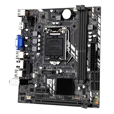 China Cooldragon H61 mainboard H61motherboard gaming computer motherboard H61M LGA1155 DDR3 desktop motherboard for sale