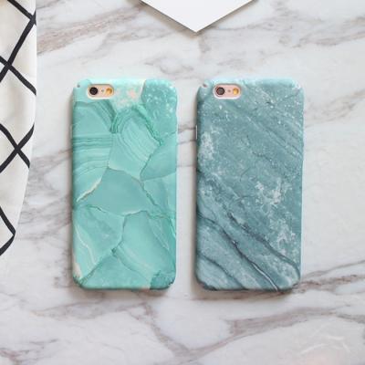 China Matte PC Case for iPhone 8 Case, Hard PC Plastic Green Marble Cell Phone Case for Apple iPhone 8 7 plus 6s 6 for sale