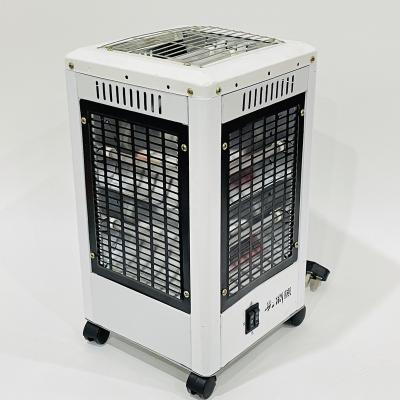 China Barbecue Quartz Halogen Heater 2000W Outdoor Small Size 5 Side Five Heater Electric Heater Radiator for sale