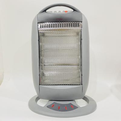 China 2022 new outdoor high quality rotary handle halogen heater400W/800W/1200W electric heater with 3 heater for sale