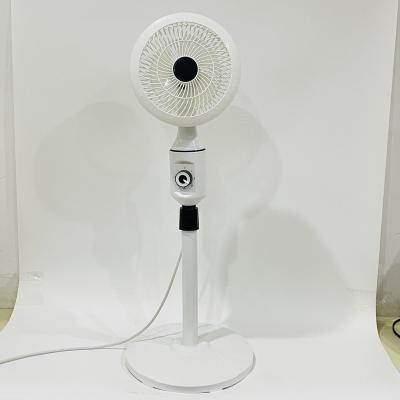 China 2022 New Hotel Air Fan Adjustable Standing Flip Head Wide Angle Height Fan Circulation Quiet Operation for sale