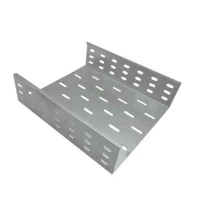 China Fast Heat Dissipation Galvanized Steel Cable Tray And Perforated Cable Tray Support System for sale