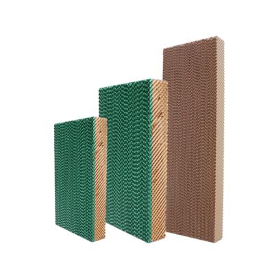 China Cooling Cell Pad of Livestock Broiler/Greenhouse/Factory Broiler Poultry Farm Equipment, Honeycomb Water Cooling Pad Paper for sale