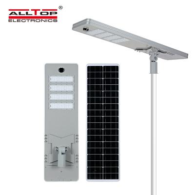 China ALLTOP high quality outdoor country road lighting ip65 smd 50w 100w 150w 200w 250w integrated all in one led solar street light for sale