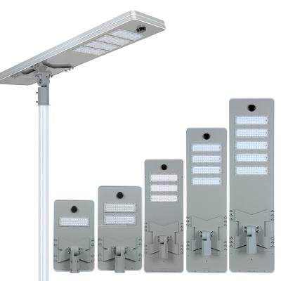 China ROAD Alltop High Lumen Ip65 Smd 50w 100w 150w 200w 250w Integrated All In One Led Solar Street Light for sale