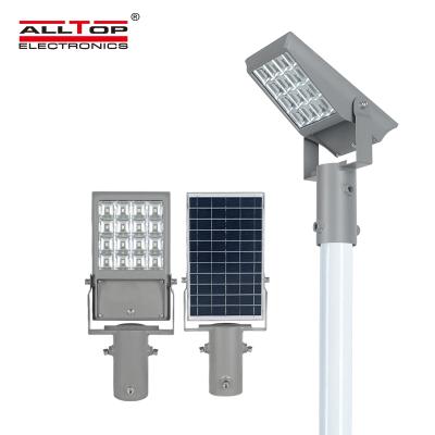 China ALLTOP villa new products waterproof outdoor ip65 8w 12w all in one solar led street light price for sale