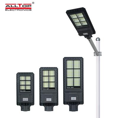 China ALLTOP parks factory direct sale outdoor waterproof ip65 200w 300w 450w all in one solar powered led street light for sale