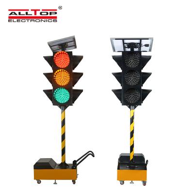 China Manufacture Energy Saving IP65 Radio 75 Watt Outdoor Waterproof Solar LED Traffic Light for sale