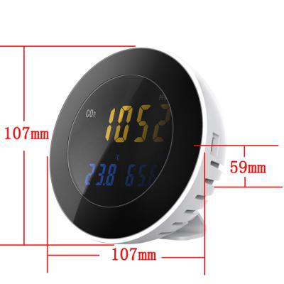 China Cheap Good Quality HTI HT-501 CO2 Carbon Dioxide Air Quality Monitor Alarm Gas Thickness Price for sale