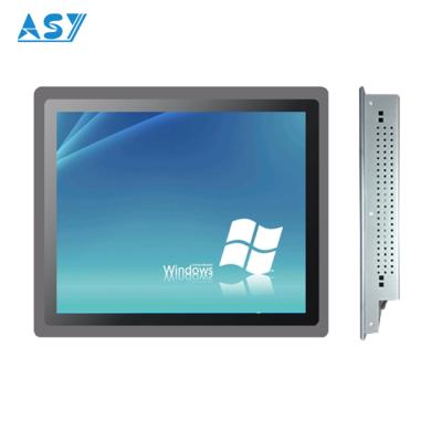 China Industrial Aluminum Alloy Metal Case LCD Touch Screen Monitor All in One Panel 10.5inch Wall-mount PC for sale