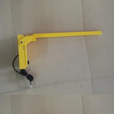 China Quality plastic+iron+led light car electric powered cross arm sign for road safety for sale